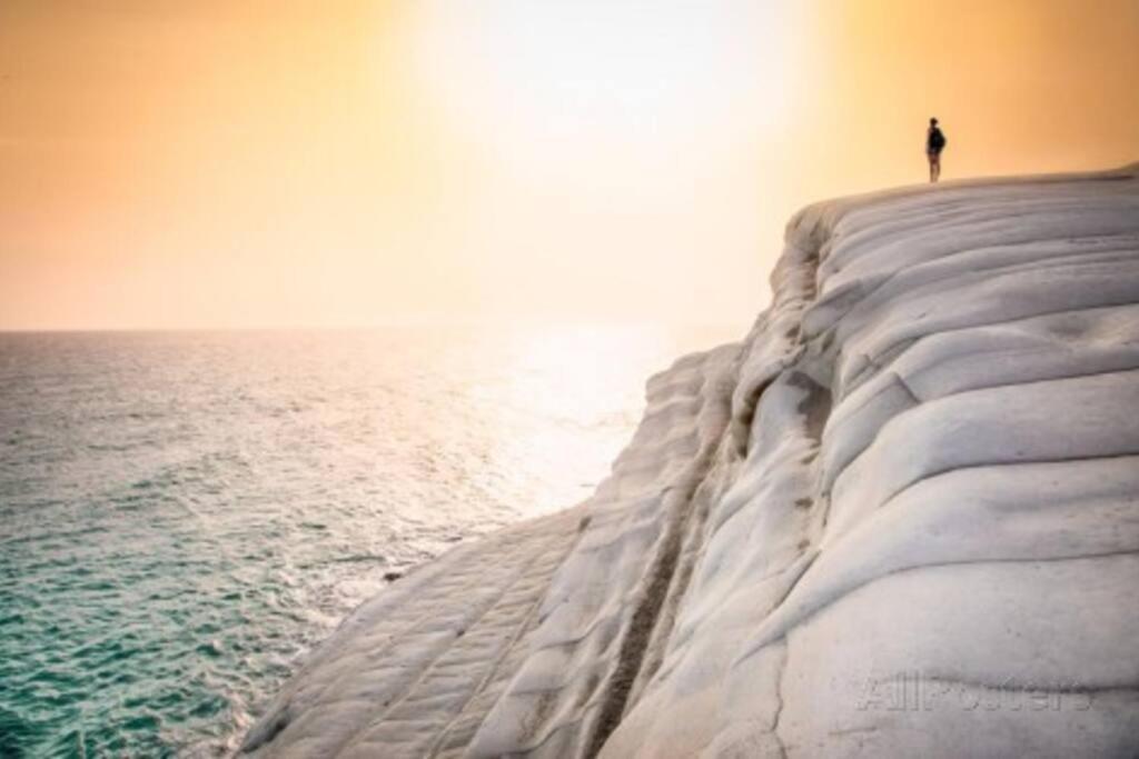 Вілла Scala Dei Turchi The White Wall Реальмонте Екстер'єр фото