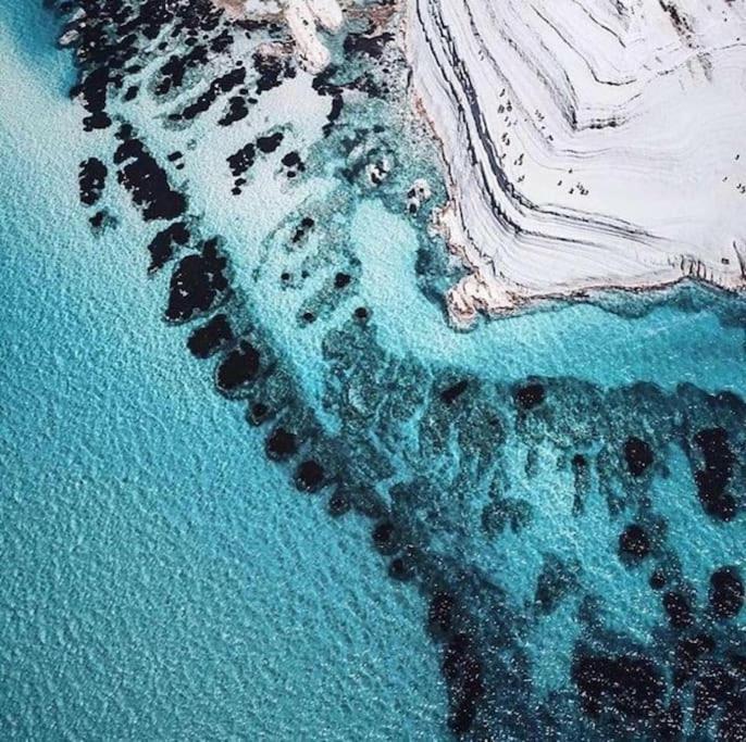 Вілла Scala Dei Turchi The White Wall Реальмонте Екстер'єр фото