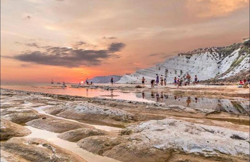 Вілла Scala Dei Turchi The White Wall Реальмонте Екстер'єр фото